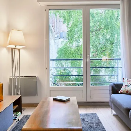 Lille Centre - Superb Bright Apartment Parking Exterior foto